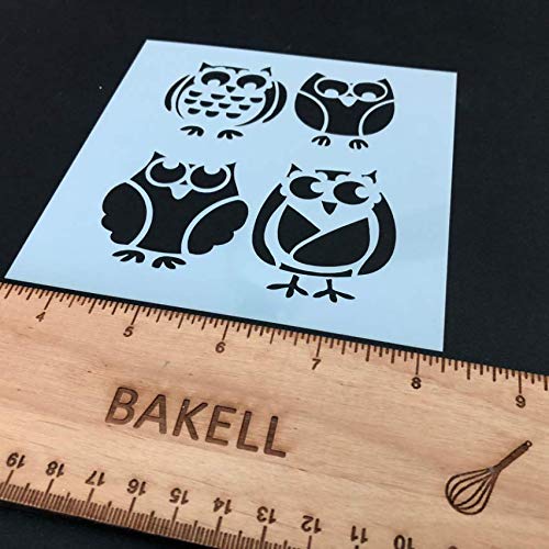 Springer Spaniel Stencil 4 Inch Cocker Dog Breed Face Reusable Sheet for DIY craft crafting card making cookie cake airbrushing small miniature design MIN3