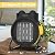 SISUPASSIE Outdoor Heaters for Patio, 1500W Portable Garage Heater with Overheat Protection & 3S Fast Heating, Non-Slip Cushion, Electric Space Heater for Patio, Garage, Greenhouse, Bedroom, Yellow