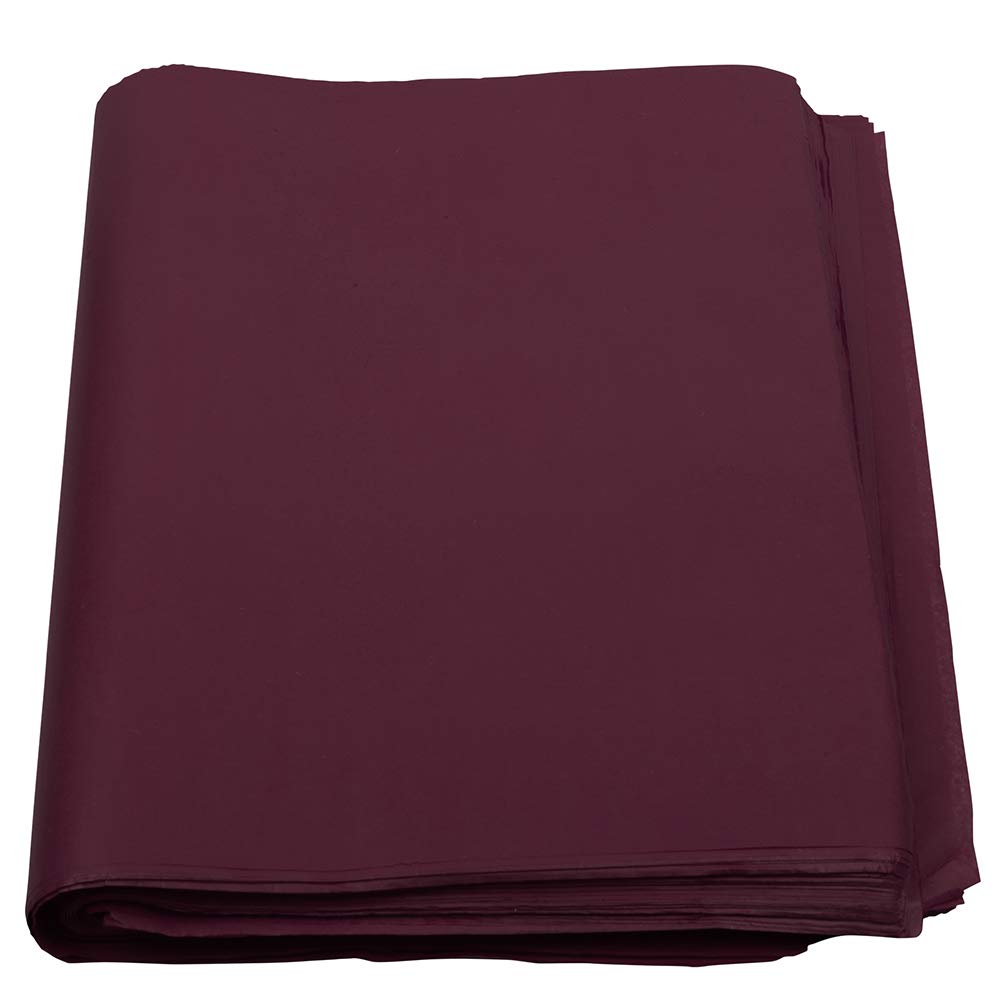 Burgundy Color Tissue Paper Ream - 480 sheets