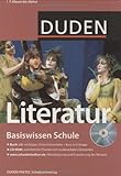  Duden Basiswissen Schule, Literatur, Mit CD-rom