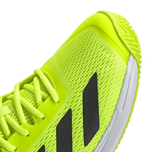 adidas Erkek Courtflash Speed 2 Ayakkabı - Düşük Taban (Futbol Dışı) LUCLEM/CBLACK/FTWWHT 40 2/3