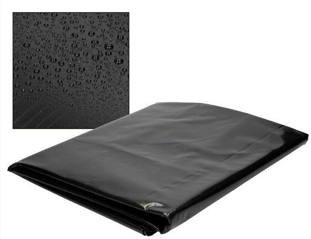 JUTTA IBC Tank Cover, IBC 1000 Liters Tank Ton Barrel Protection Foil Cover Rain Water Sun Dust Proof Protective Hood, Black, 116 x 100 x 120 cm45.67 x 39.37 x47.24 in