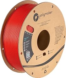 Polymaker ASA Filament 1.75mm Red 1KG, UV & Weather Resistant