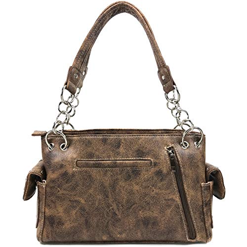 Zelris Dakota Dales Pony Horse Embroidery Mane Western Country Women Conceal Carry CCW Shoulder Handbag Purse3