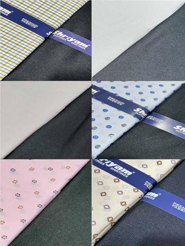 Image of Shirt pant Combo Pack of 6(Unstitched, Full Length Fabric)