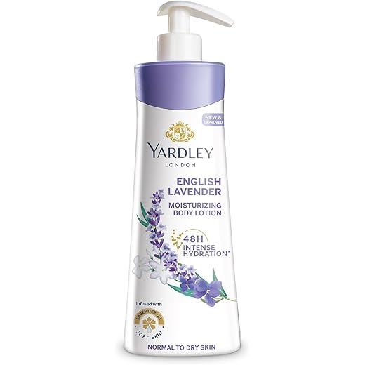 Yardley London English Lavender Moisturizing Body Lotion Wit