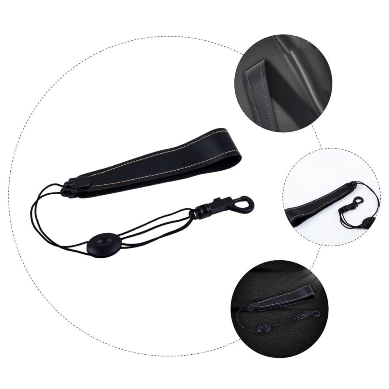 TOYANDONA 4pezzi Tracolla Per Saxofono Pelle Regolabile Confortevole Per Tenore e Soprano Accessorio Versatile Per Musicisti Di Tutte Le Età