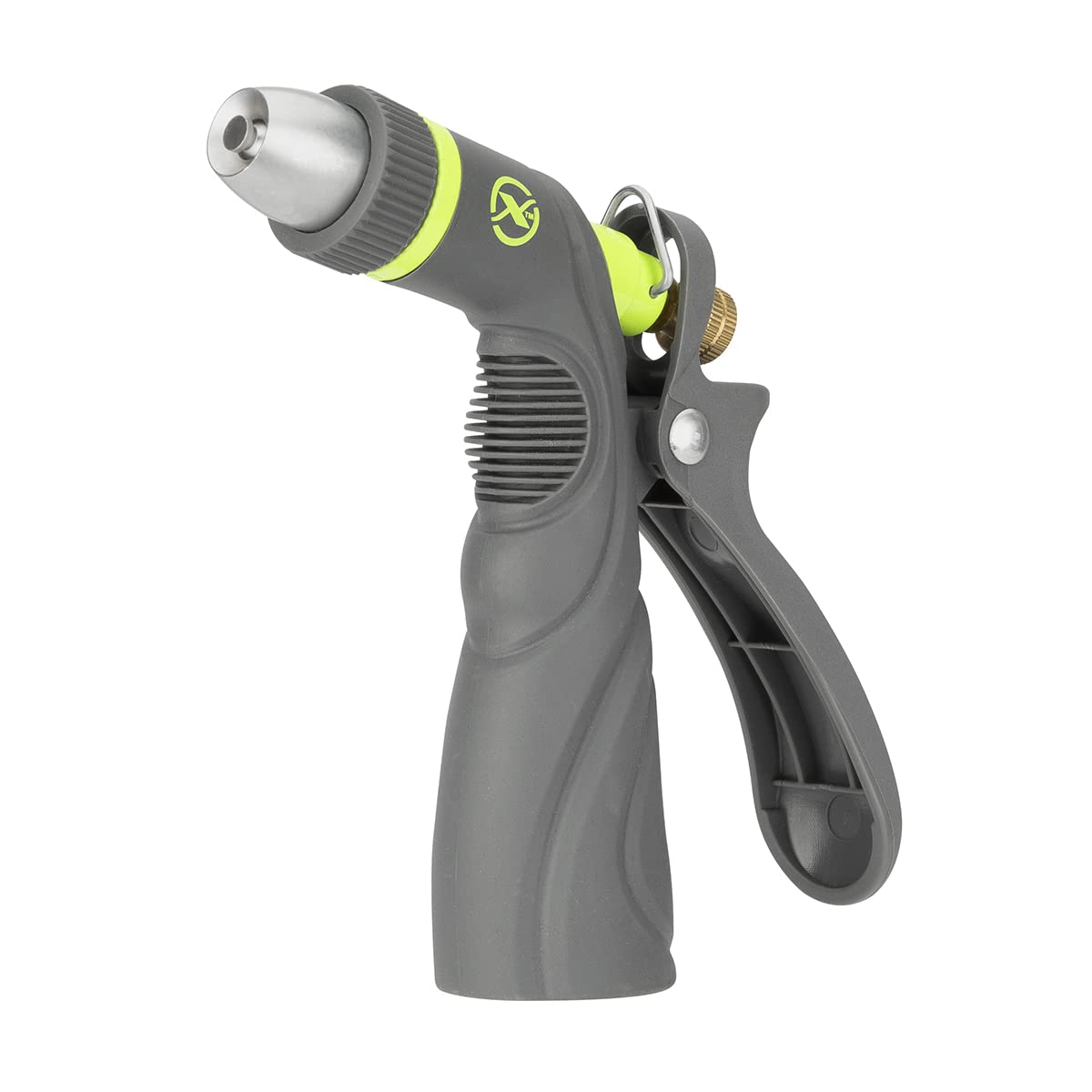 Flexzilla NFZG65-E Adjustable Flow Pistol Grip Nozzle, ZillaGreen