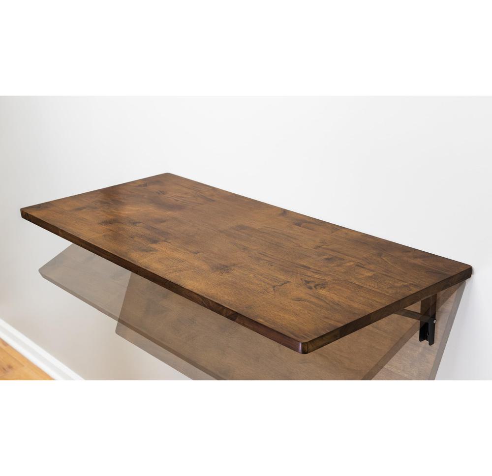 Amazon.com: StoreYourBoard Wall Mounted Foldaway Table, Dark Wood