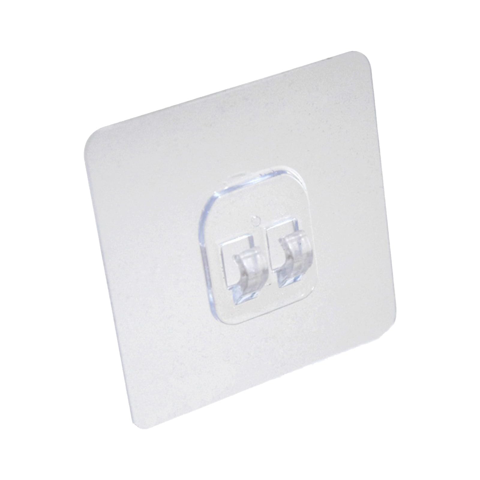 MICFENY Invisible Wall Hooks Seamless Design Strong Adhesive Waterproof Wall Hangers Suitable For Kitchen Bathroom Bedroom