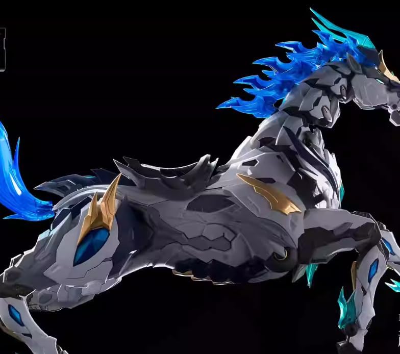 Assembled Dragon Horse figure