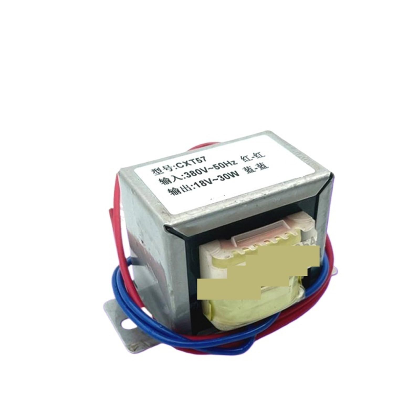 Transformador de potencia de 30W, aislamiento monofásico tipo carcasa, pequeño, de baja frecuencia, 1 Uds.