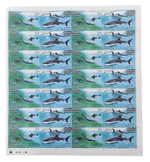 Mahaphilla India 2009 India Philippines Joint Issue Sheet of 28 Stamps with Traffic Light Mint / MNH for Stamp Collection Multicolor