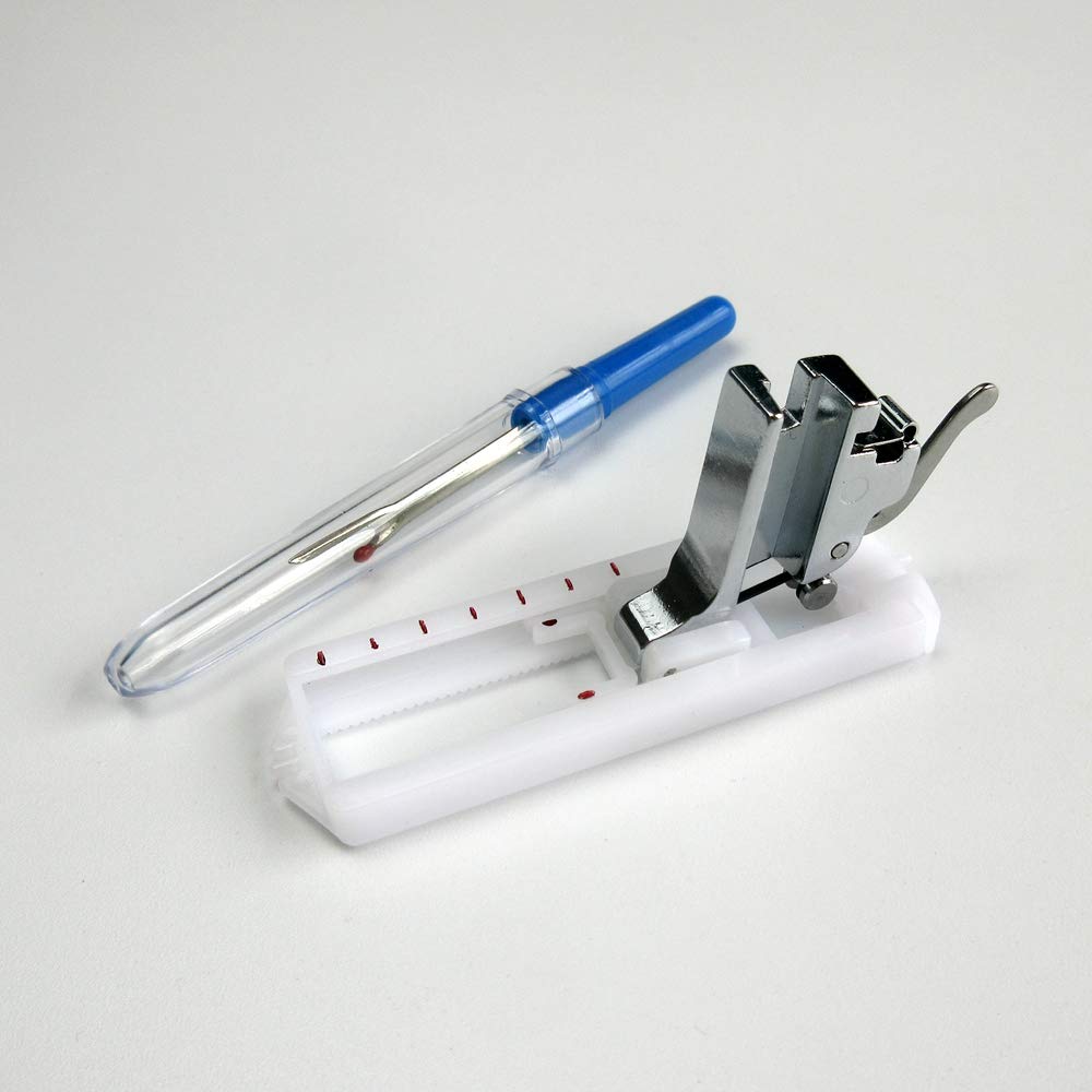 Evernice High Shank Plastic Buttonhole Foot For Singer Brother Janome Domestic Machines