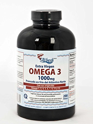 Omega 3 Extra Virgen Salfresh 200 perlas de Universo Natural