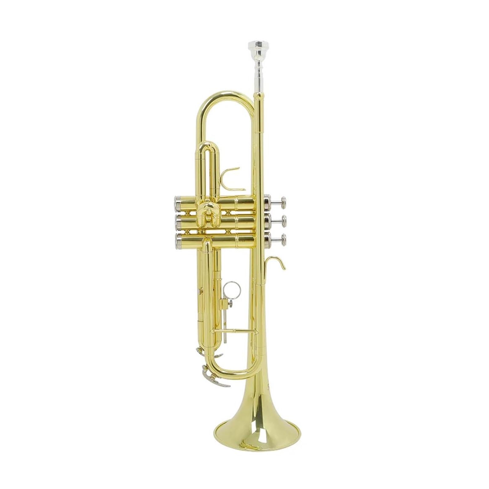 Profesjonalna Trąbka Trąbka Bb Płaski Instrument Dęty Blaszany Duży Kaliber Tuba Z Ustnikiem W Pudełku Akcesoria Do Instrumentów Muzycznych (Color : 011)