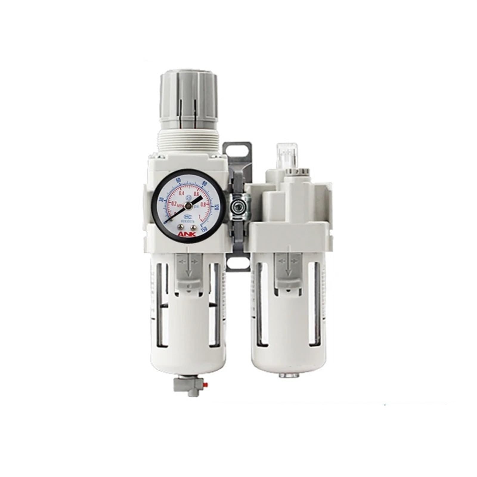 Air Source Treatment of Compressed air Compressor with Pneumatic Pressure reducing Valve Type AC White Oil-Water Separation(Ac40-04dg)