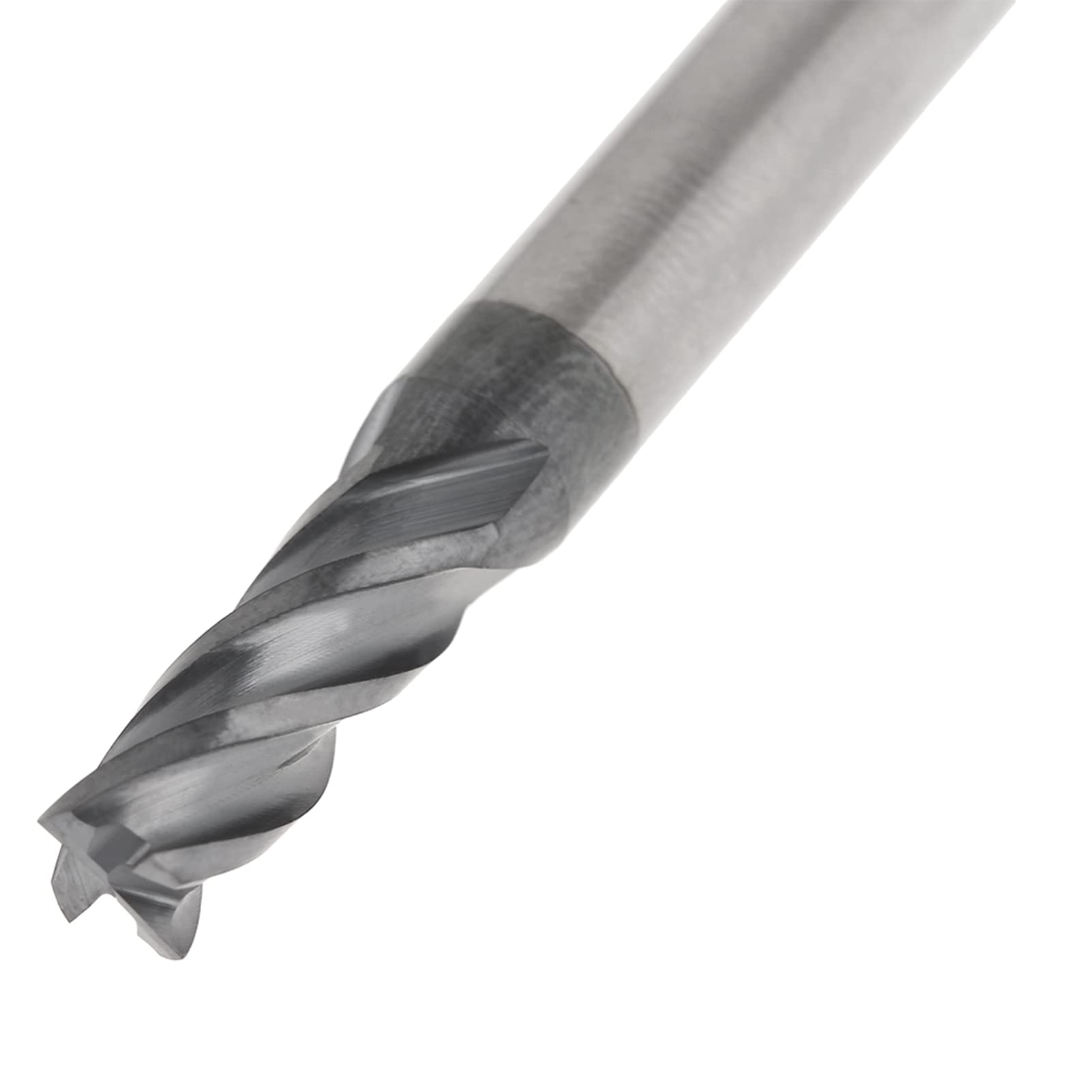 5 Stück Hartmetall-Gewinde 4 Flöten Fräser Werkzeug Schaft Fräser Set Werkzeuge Zubehör