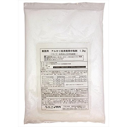 ニイタカ アルカリ洗浄剤用中和剤 1.2kg×4入
