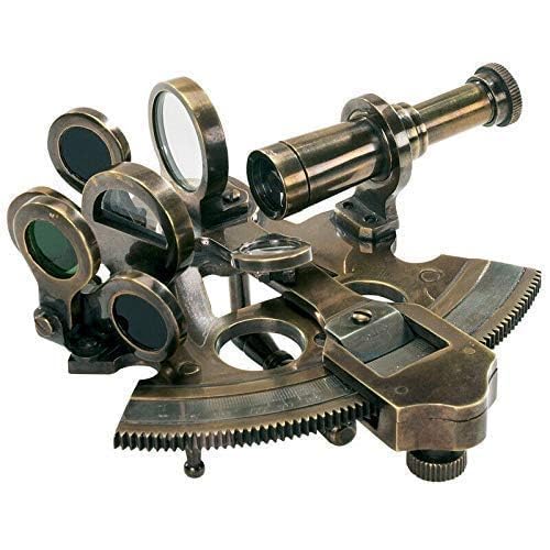 Vintage Black Antique Sextant Nautical and Antique Handmade Instruments-image-47