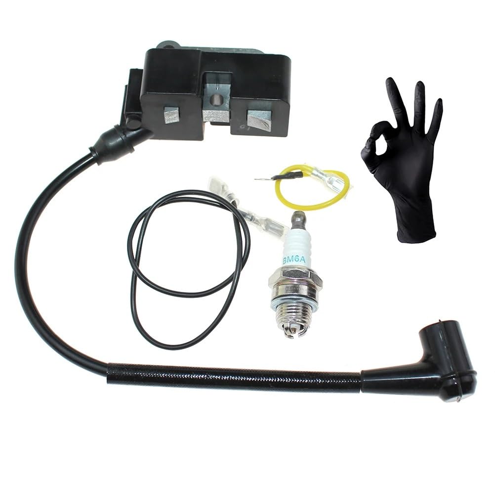 Tools Ignition Coil for Compatible with Husqvarna 334T 335XPT 336 338XPT 339XPT 340 340e 345 345e 346XP 346XPG 350 351 353 357 357XP 359 455 455E 460