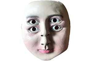 Unveiling Terror: Transparent Mask Halloween Costume for a Spine-Chilling Night