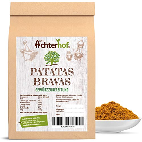 Patatas Bravas Gewürzzubereitung 100g | pikante Gewürz-Komposition für Kartoffelecken, Pommes,...