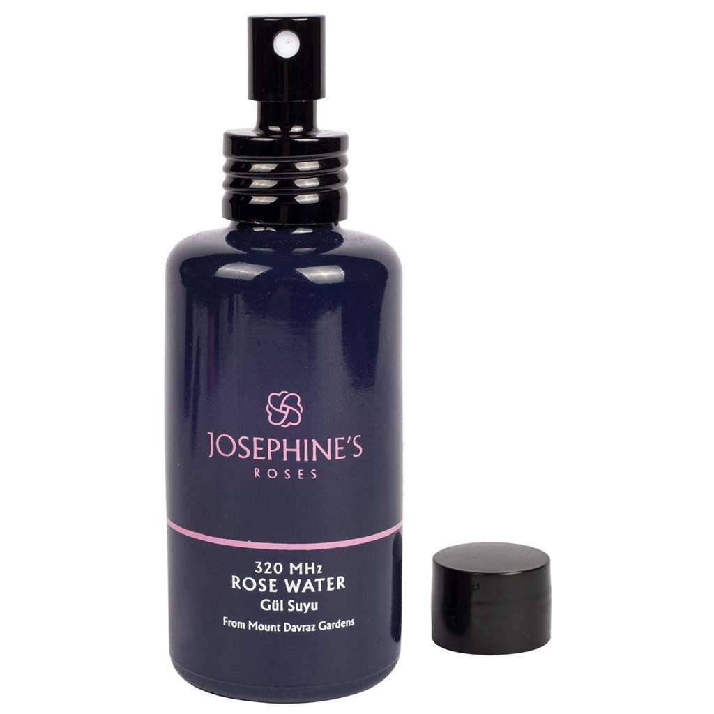 Josephine's Roses Rose Water,%100 Pure Face Toner, Slow Steam Distillation, Rich in Nutrients, Natural Rose Water Spray For Face, Hydrating and Refreshing Mist For Sensitive Skin, 3.3 oz