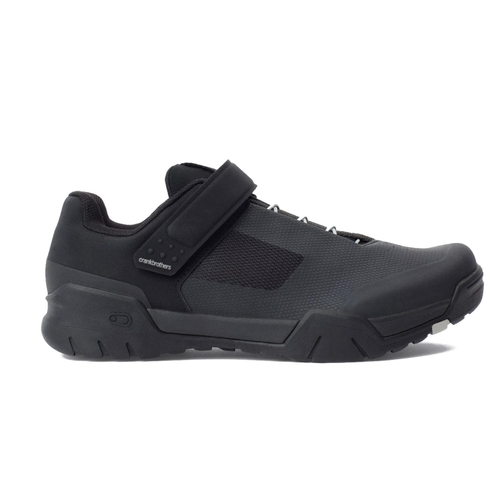 Crank Brothers Mallet-E Speed Lace Cycling Shoes, Black/Silver, UK 4 / EU 37