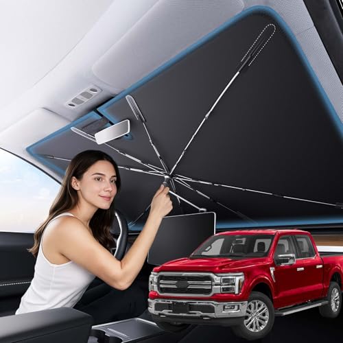 Zanch 34x61 Windshield Sun Shade with Heat Insulation