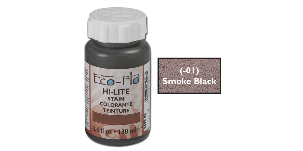Tandy LeatherEco-Flo Hi-Lite Stain 4.4 fl. oz. (132 ml) Smoke Black 2608-01