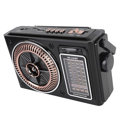 Radio portátil multibanda AM FM SW con altavoz Bluetooth miniatura 3