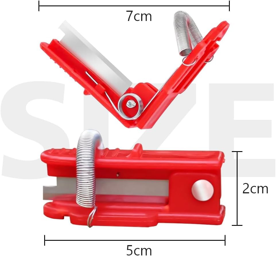 2Pcs Red Multifunctional Gardening Thump Knife miniatura 2