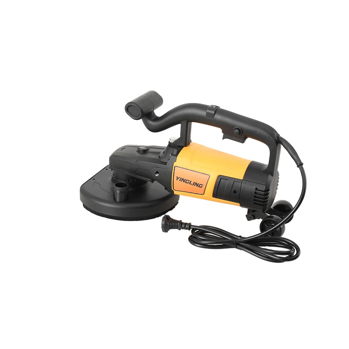 Ponceuse Girafe 3800W, Ponceuse Mur et Plafond avec meule diamantée de 180 mm, 0-6000 tr/min, 6 vitesses, Fraiseuse à béton, fraiseuse de rénovation, fraiseuse murale, fraiseuse de nettoyage