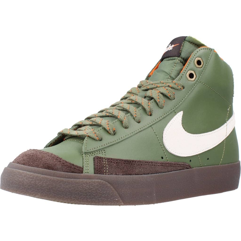 Nike Blazer mid '77 t vintage trainers in olive: Amazon.co.uk: Fashion
