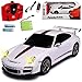 Produktbild Siva Porsche 911 997 GT3 RS 4.0 Coupe Weiss 2,4 GHz RC Funkauto mit Beleuchtung und Akkupack 1/24 Modell Auto mit individiuellem Wunschkennzeichen
