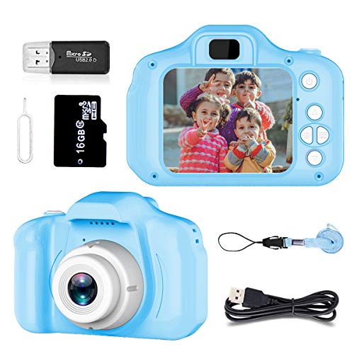 Pussan Toy for 4-8 Year Old Boys Kids Camera HD 1080P Digital Camera