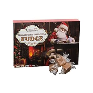 Luxe Christmas Pudding Fudge – Sweet Gift Kerstmis door Martin’s Chocolatier