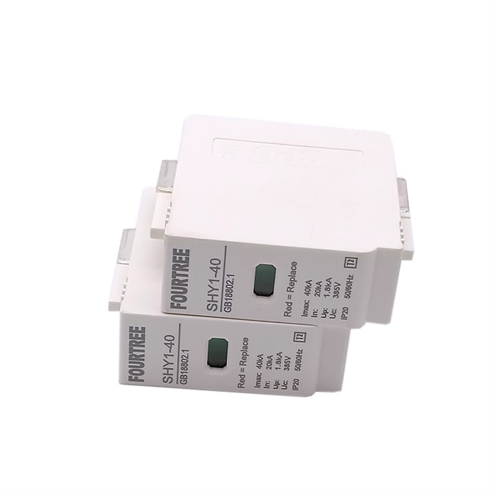 SPD remplace Les Inserts de Remplacement modulaires AC 275V 385V 420V for parafoudre, Dispositif de Protection Basse Tension, transformateur de Puissance(1pcs Modular 385v,25 V)