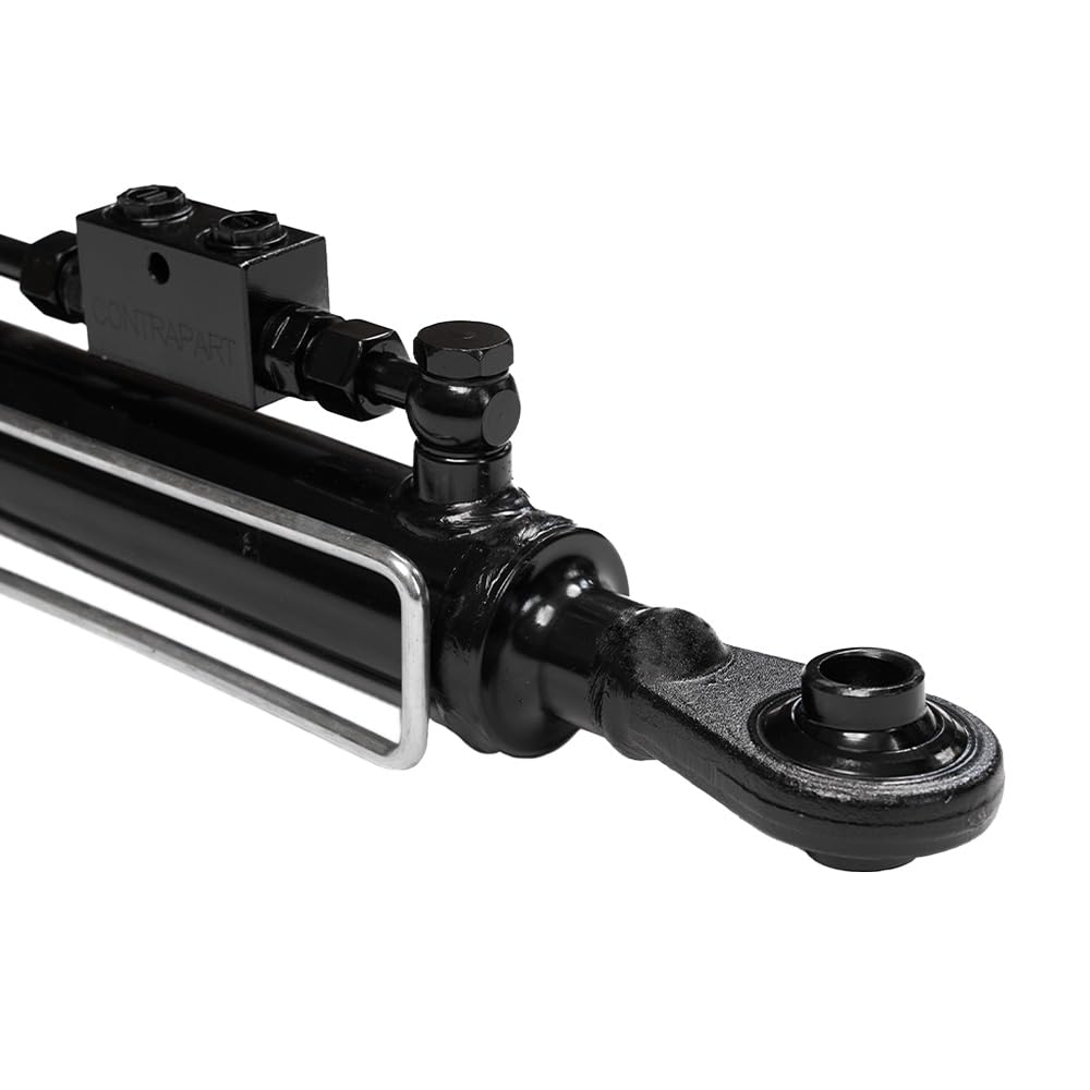 Hydraulischer Oberlenker Kat 1-1 - Verlängert - (390 - 500 mm) mit Verriegelungsblock und 2 Schläuchen - SPH320171