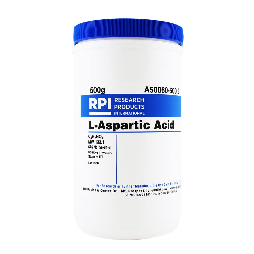 RPI A50060-500.0 L-Aspartic Acid, 500g