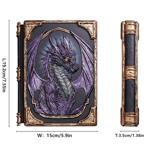 Bloc-notes stéréo 3D dragon pour écriture créative et dessin nomade - 5