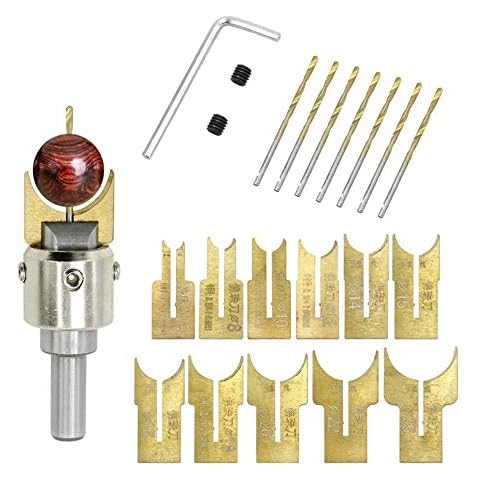 Juego de brocas para hacer cuentas de madera ZUHANGMENG Cover