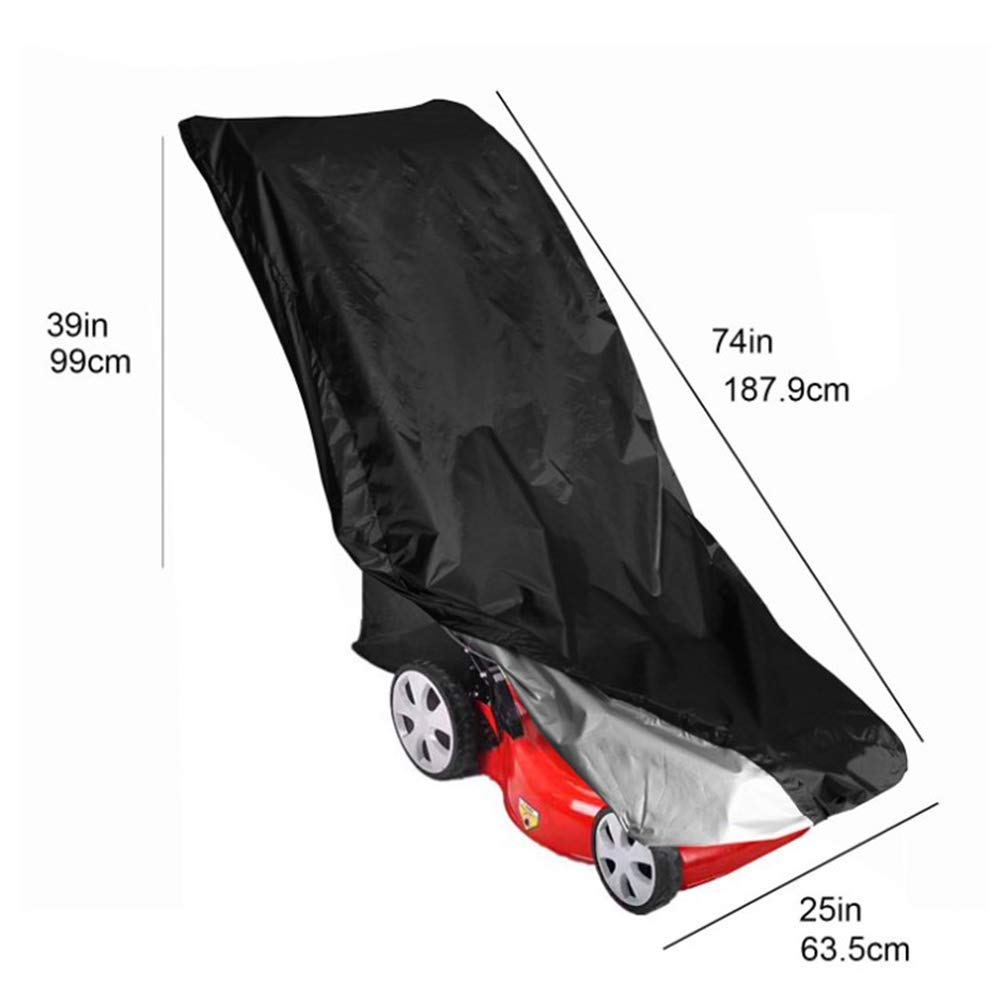 Pokrowiec na kosiarkę traktorek, , 210D Oxford Heavy Duty ogrodową Ochrona przed każdą pogodą z torbą do przechowywania