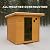 Backyard Discovery Henley 4-6 Person Traditional Cedar Outdoor Cabin Sauna with Electric Sauna Heater, Glass Door, Sauna Rocks, Dry Heat, Steam Sauna, LED Lights, Wi-Fi Control, Sauna Accessories