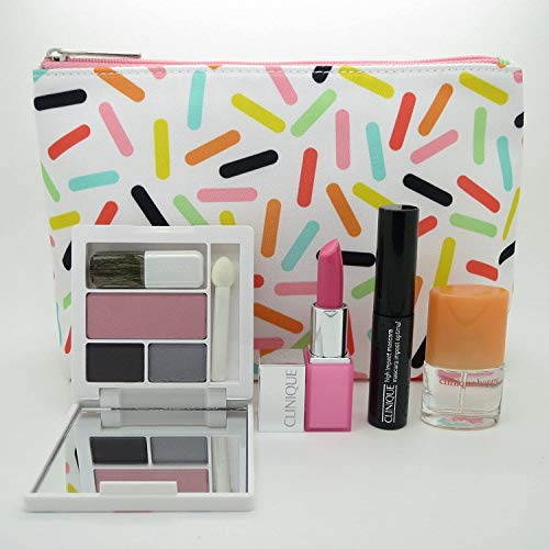 New! Clinique 2016 Fall 5-PC Makeup Gift Set - Pink, Sealed