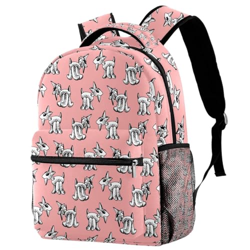 Sac à dos d'école design chèvre pour les cours, les sorties et les weekends