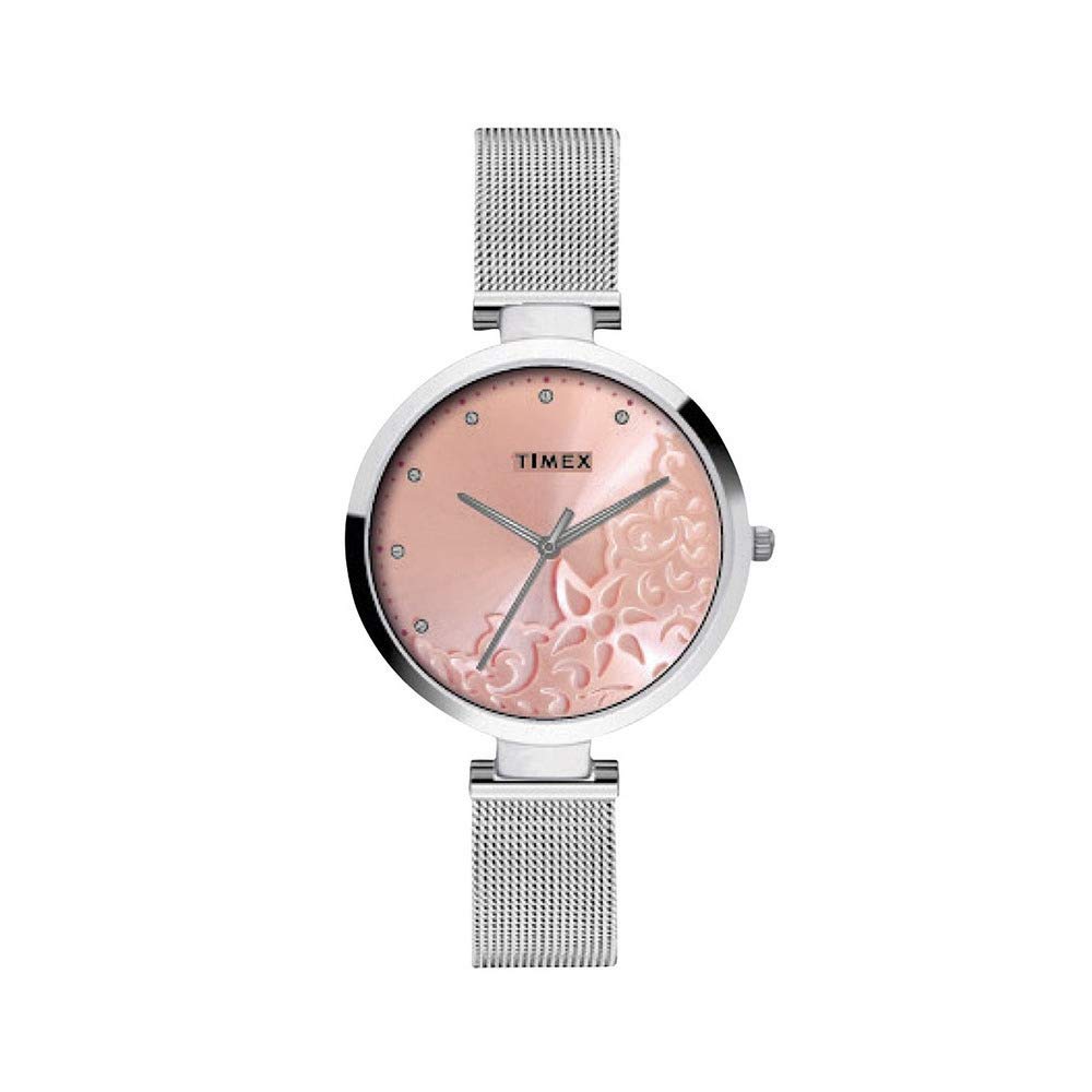 TIMEX Women Round Dial Analog Watch - TW000X217 (B07QS9KJYL) Amazon Price History, Amazon Price Tracker