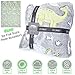 CityComfort Manta Polar Niño Dinosaurio Que Brilla en La Oscuridad, Fleece Blanket...