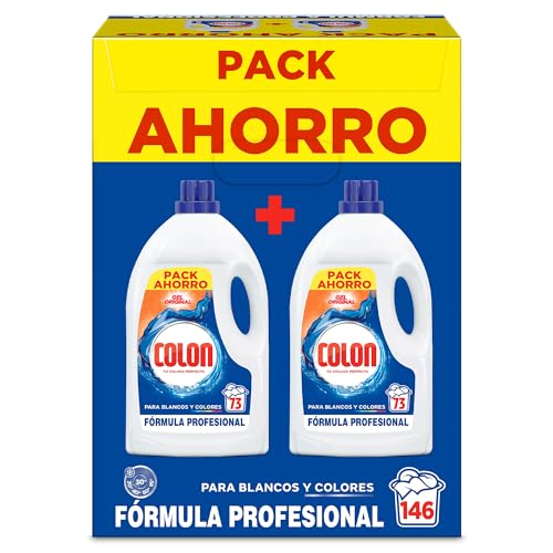 Colon Profesional Detergente Original para la lavadora Líquido 9,8L 146 lavados